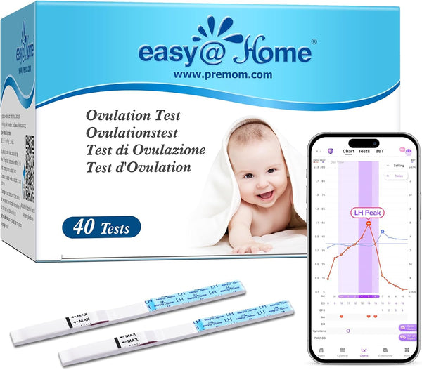 Testy owulacyjne LH Easy@Home 40 pasków