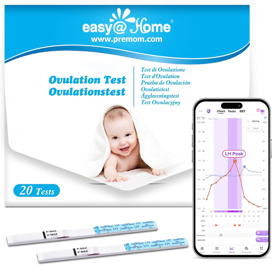 Testy owulacyjne LH Easy@Home 20 pasków