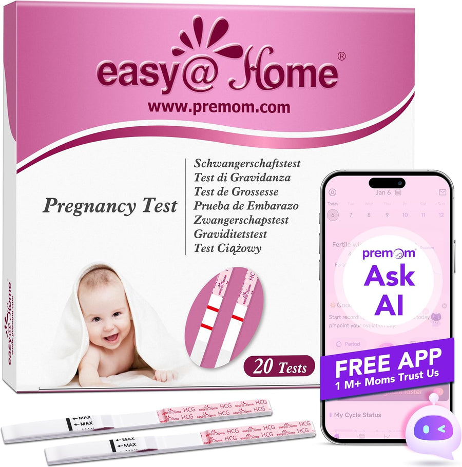 Testy ciążowe hCG Easy@Home 20 szt.