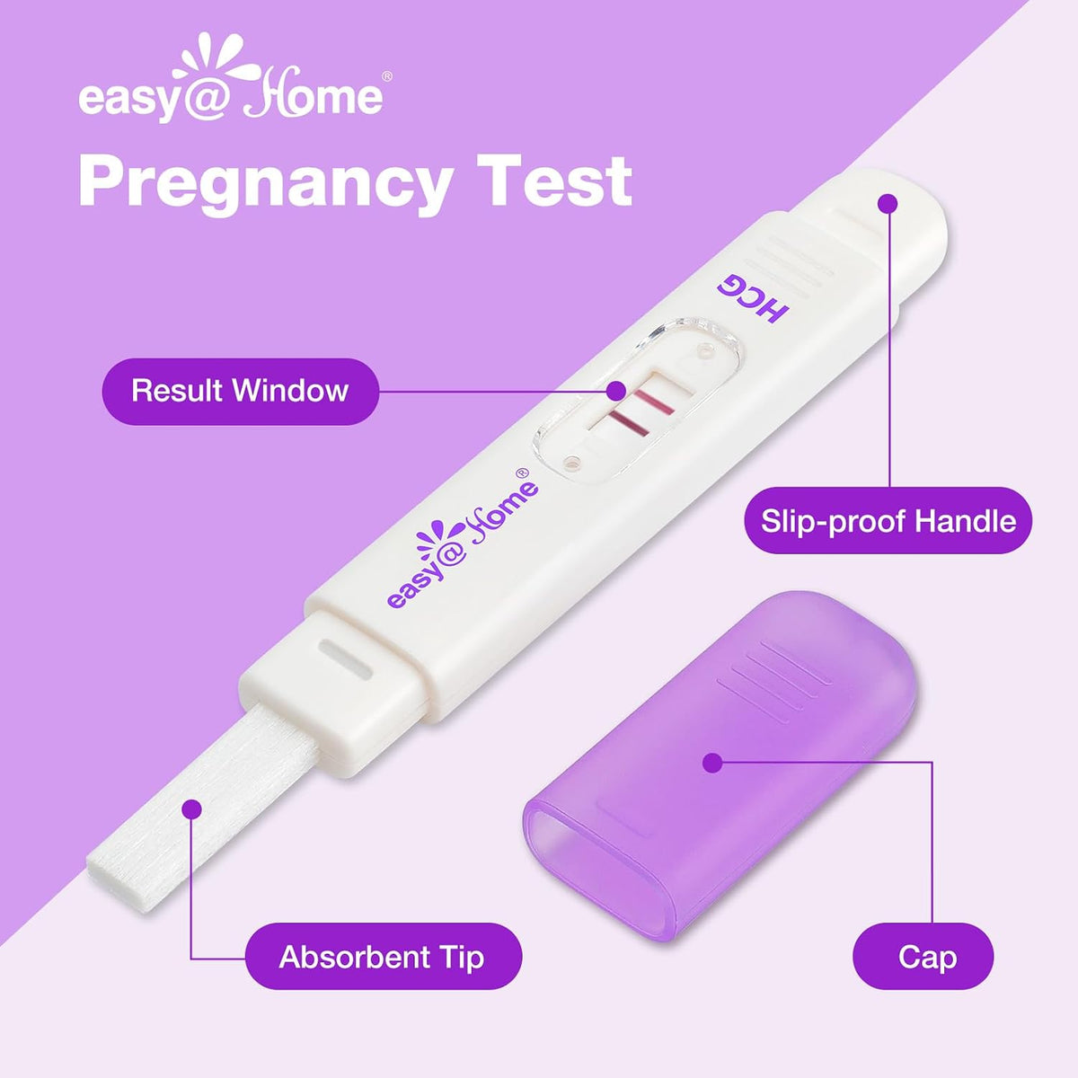 Testy ciążowe hCG Easy@Home 2 szt. (5)