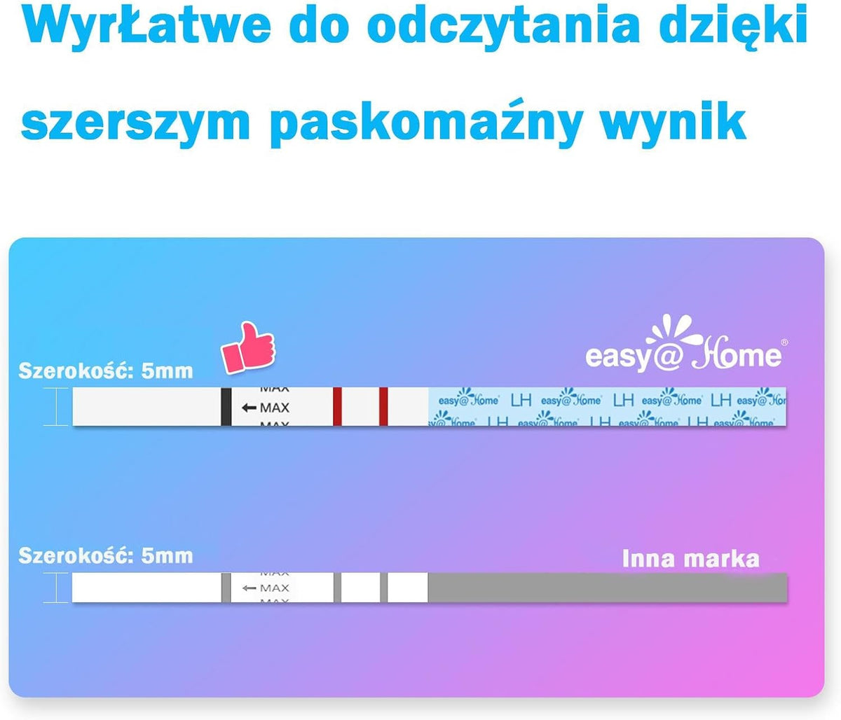 Testy owulacyjne LH Easy@Home 20 pasków (5)